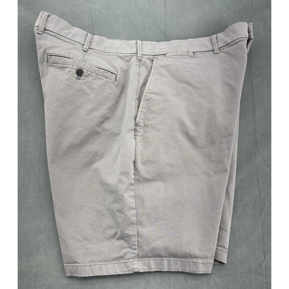 GAP Khakis Shorts Mens 38 Gray 10" Short Pilot Grey Casual Cotton Stretch Summer - Picture 2 of 12